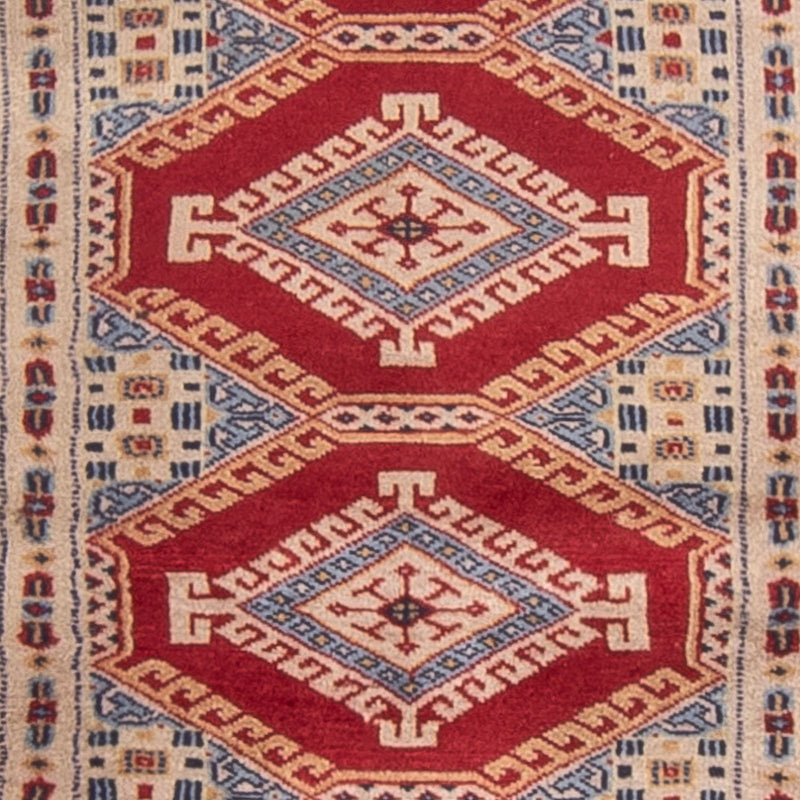 Runner Pakistani Rug - 315 x 90 cm - red