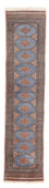 Runner Pakistani Rug - 325 x 80 cm - light blue