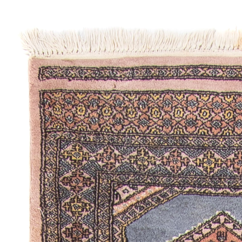 Runner Pakistani Rug - 325 x 80 cm - light blue