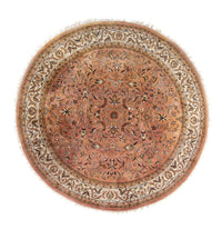 Oriental Rug - Indus round  - 245 x 245 cm - salmon