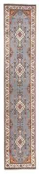 Läufer Orient - Indus - 400 x 80 cm - hellblau