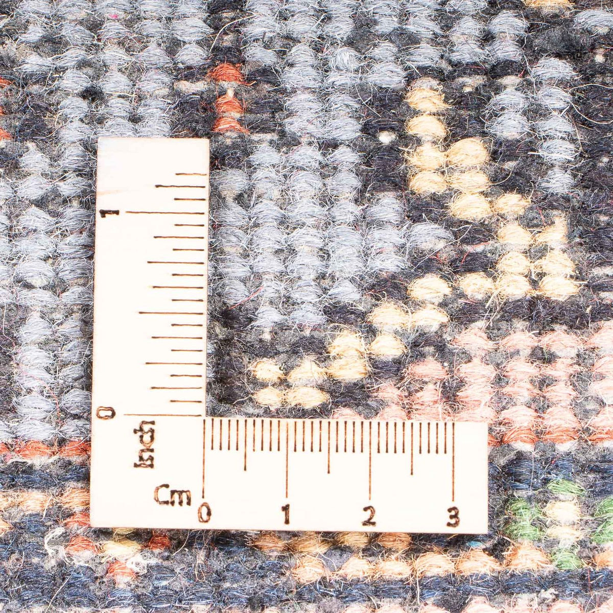 Runner Oriental Rug - Indus - 400 x 80 cm - light blue