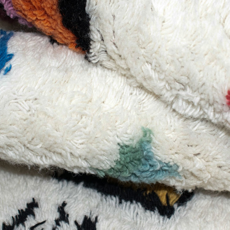 Wool Rug ColorfulMarrakesh - Wool Rug