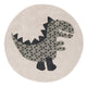 Dinosaur Kids Rug Round