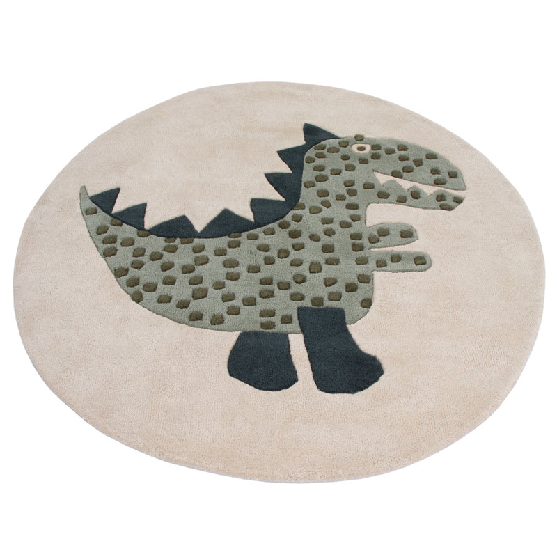 Dinosaur Kids Rug Round