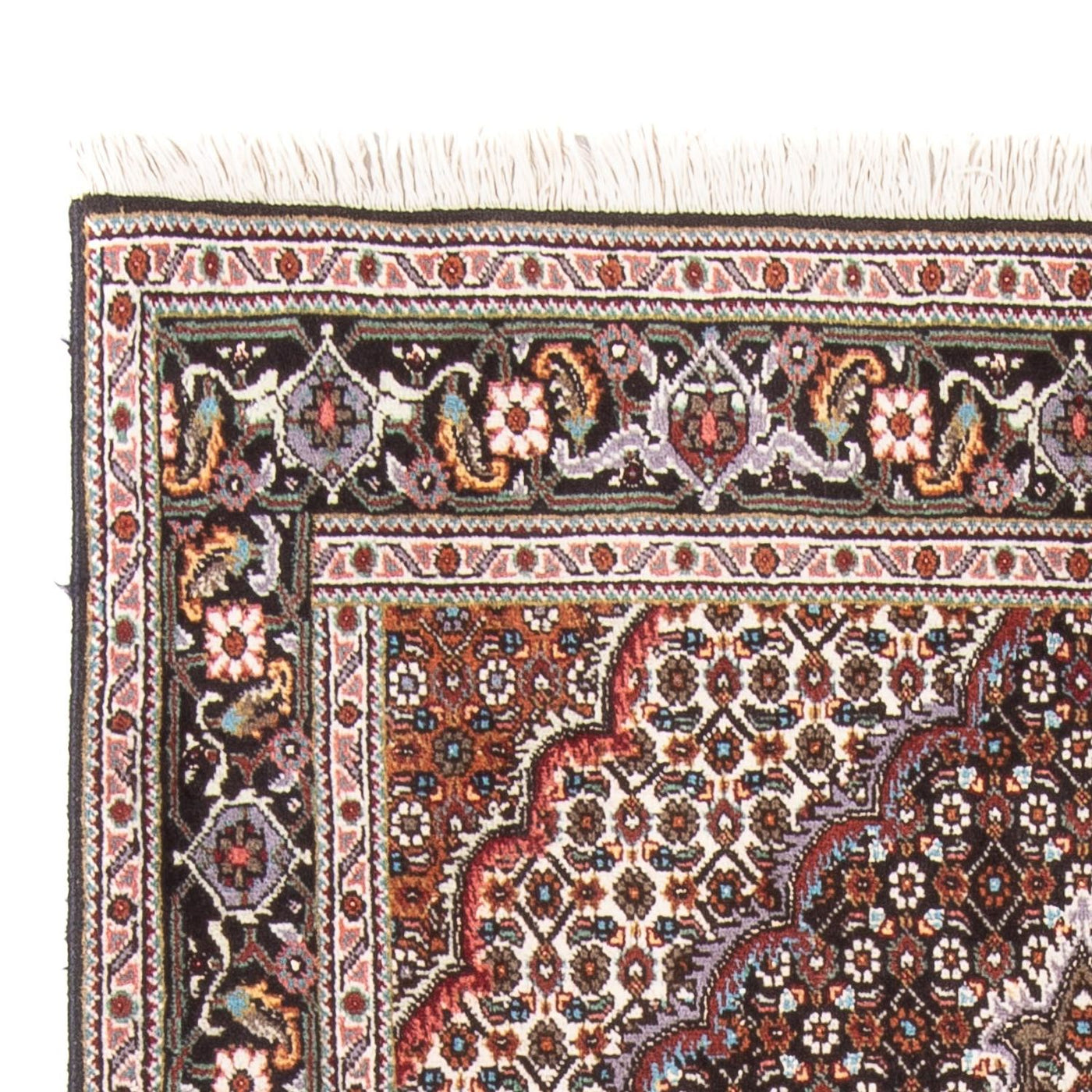 Perserteppich - Täbriz - Royal - 152 x 100 cm - schwarz