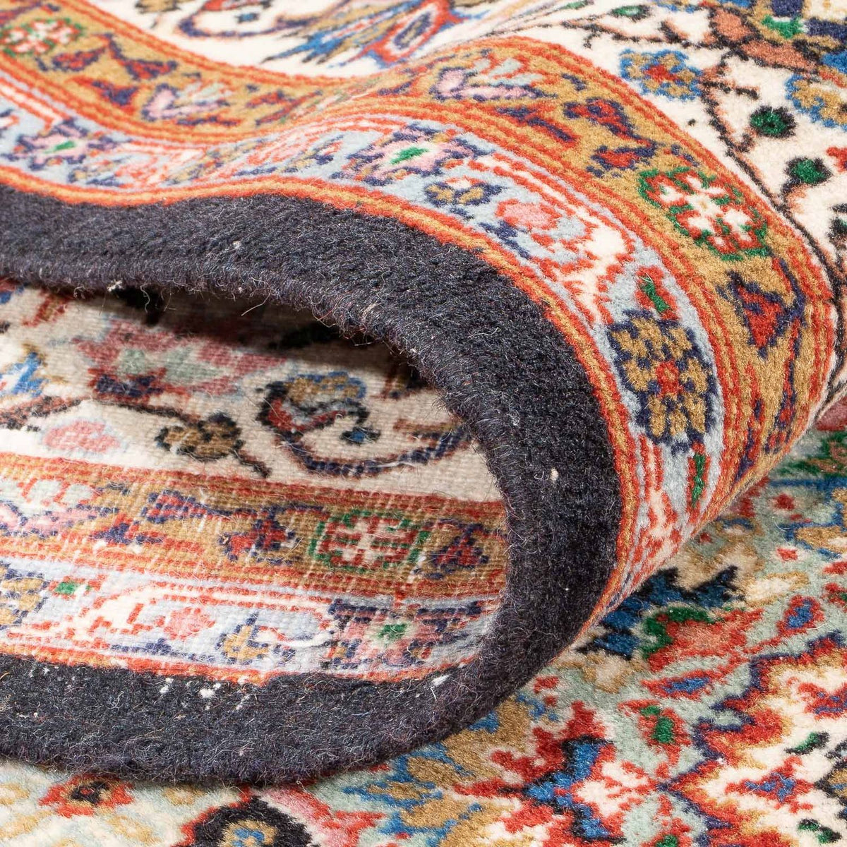 Oriental Rug - Hereke - 252 x 176 cm - dark blue