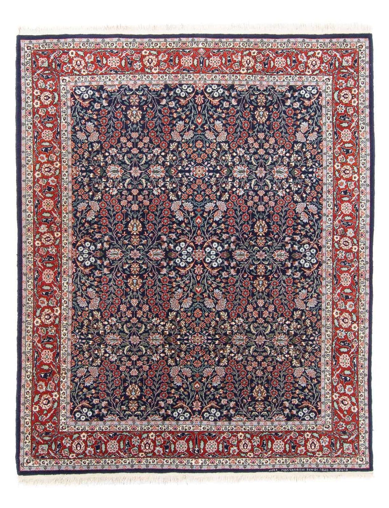 Oriental Rug - Hereke - 230 x 176 cm - dark blue