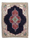 Perser Rug - Tabriz - Royal - 96 x 76 cm - dark blue