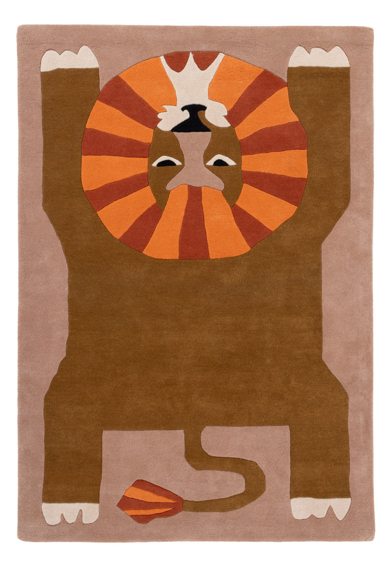 Sleeping Lion Kids Rug