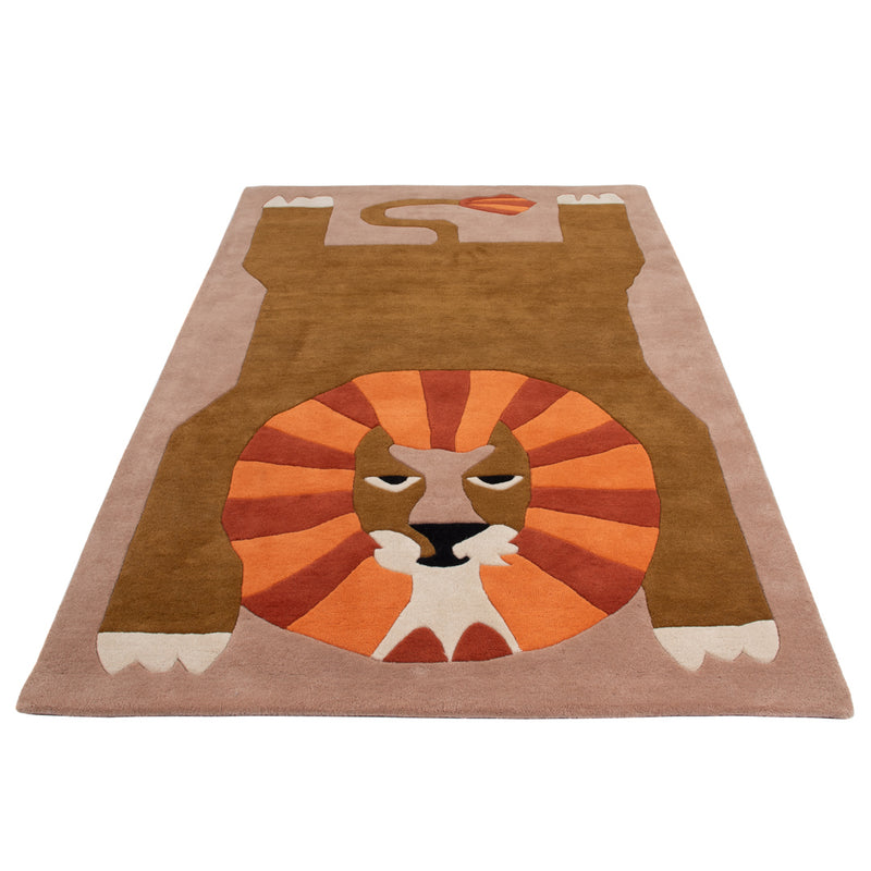 Sleeping Lion Kids Rug