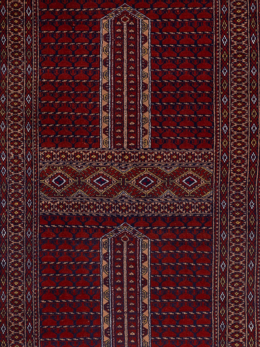 Runner Turkaman Rug - 300 x 82 cm - caramel