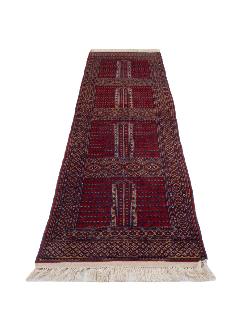 Runner Turkaman Rug - 300 x 82 cm - caramel