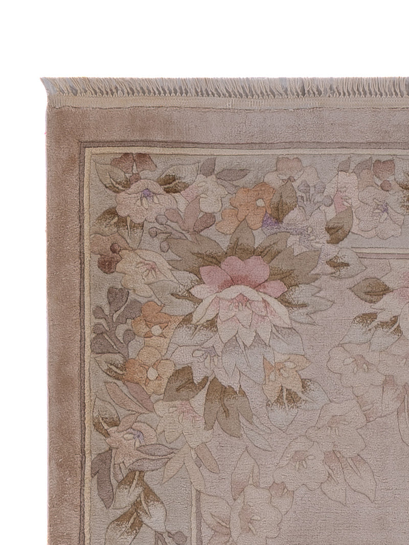 Seidenteppich - China Seide - 140 x 70 cm - hellbeige