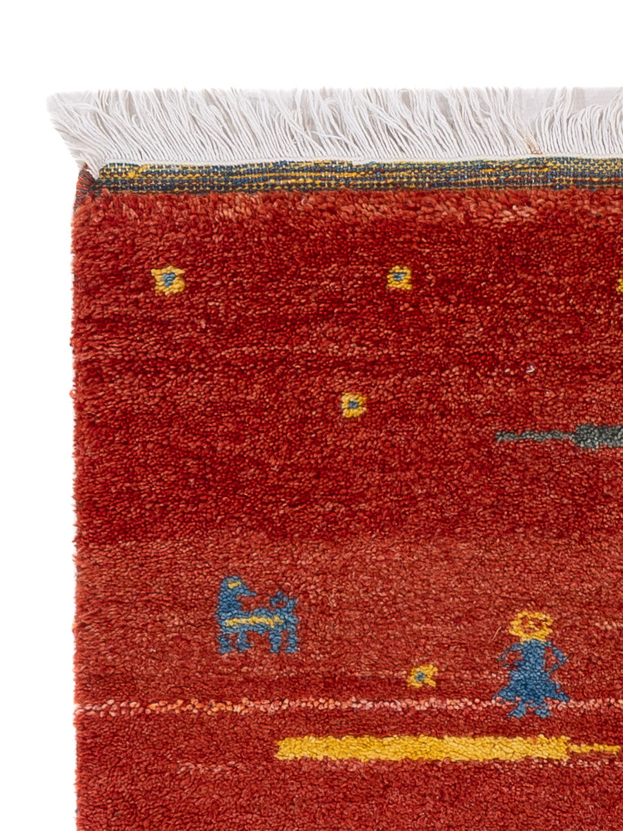 Indo Gabbeh Rug - Wool Rug