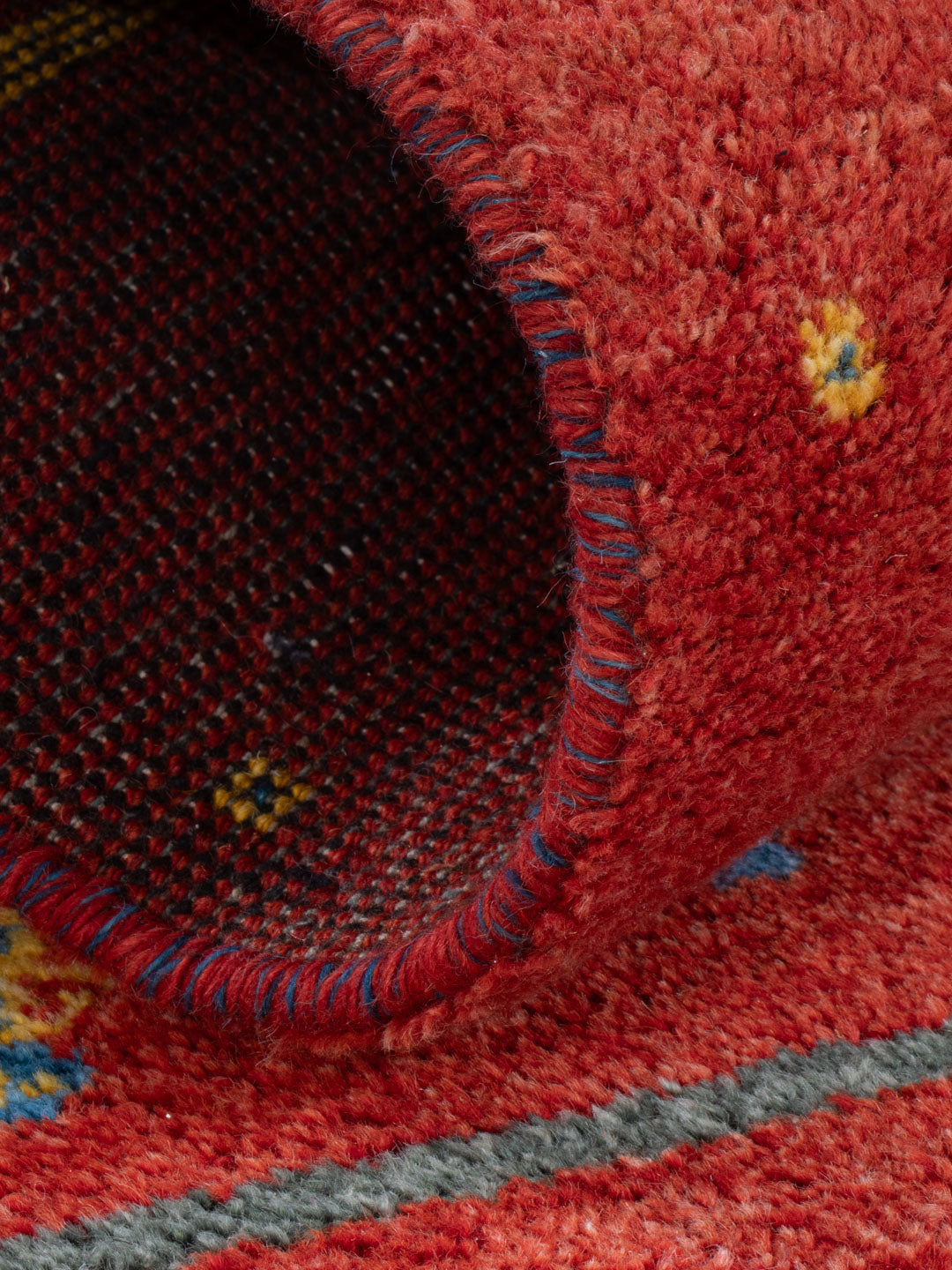 Gabbeh Teppich - Indus - 140 x 70 cm - rost