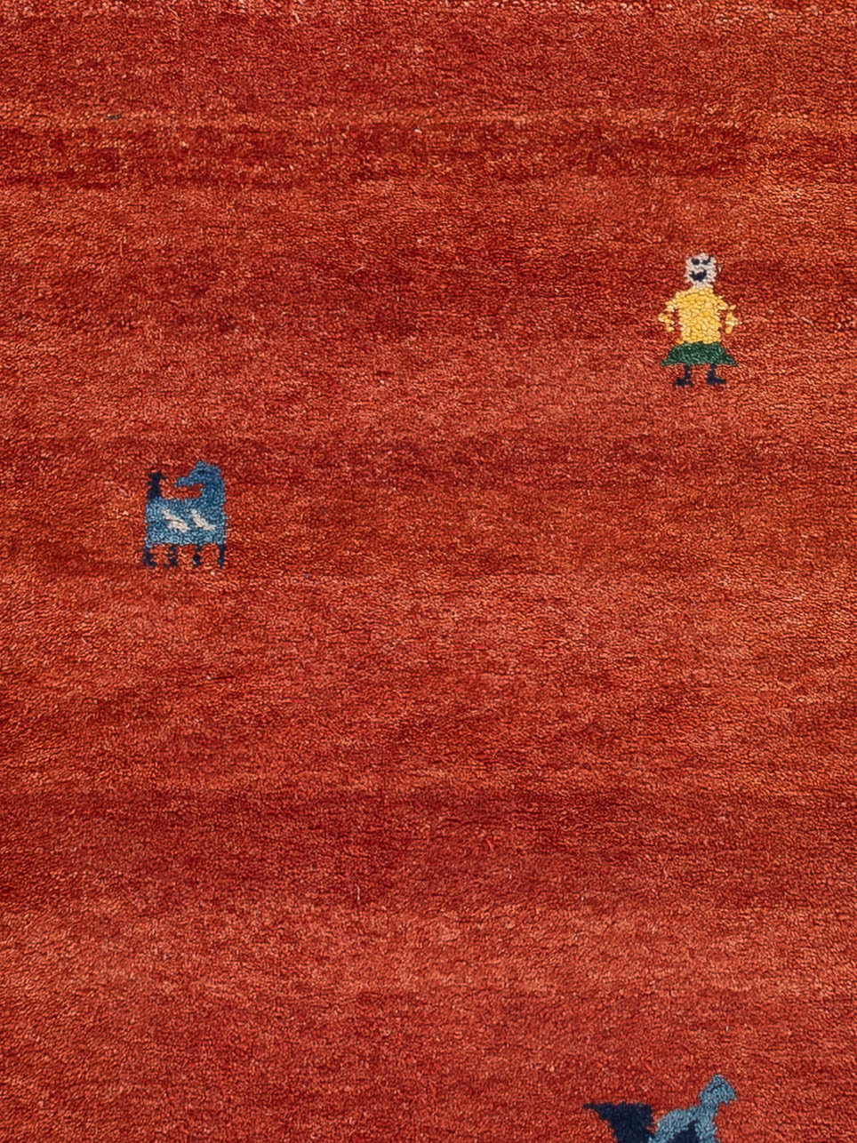 Läufer Gabbeh - Indus - 300 x 80 cm - rost