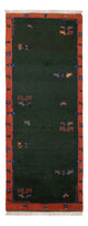 Gabbeh Teppich Indus 200x75cm - Wollteppich