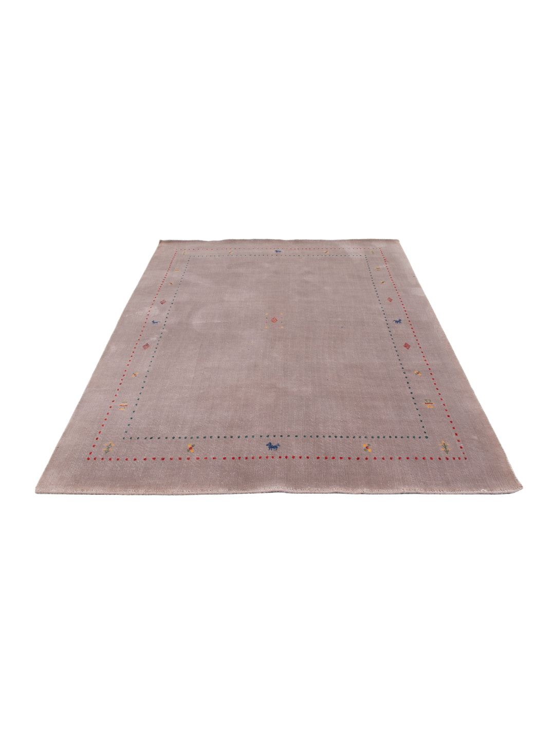 Gabbeh Teppich - Loribaft Softy - 240 x 170 cm - taupe