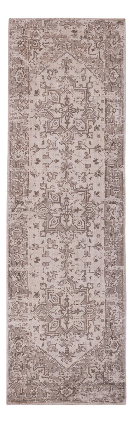 Runner Viscose Rug - 240 x 80 cm - caramel