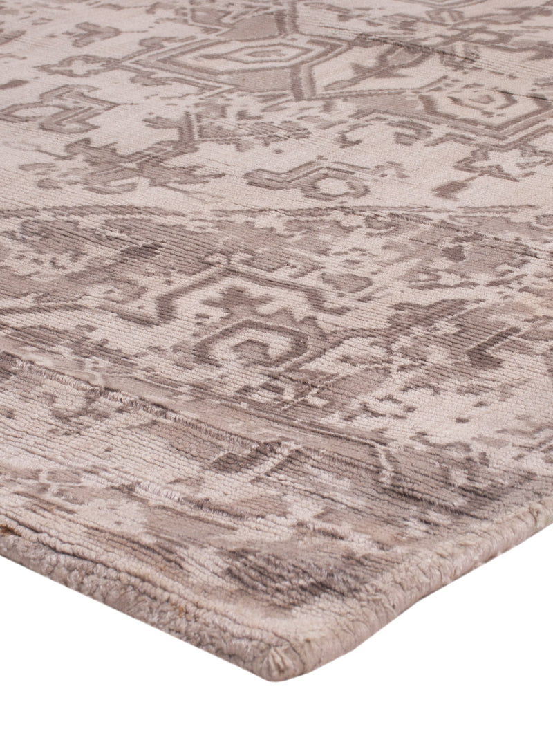 Runner Viscose Rug - 240 x 80 cm - caramel