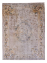 Seidenteppich - China Seide - 305 x 190 cm - hellbeige