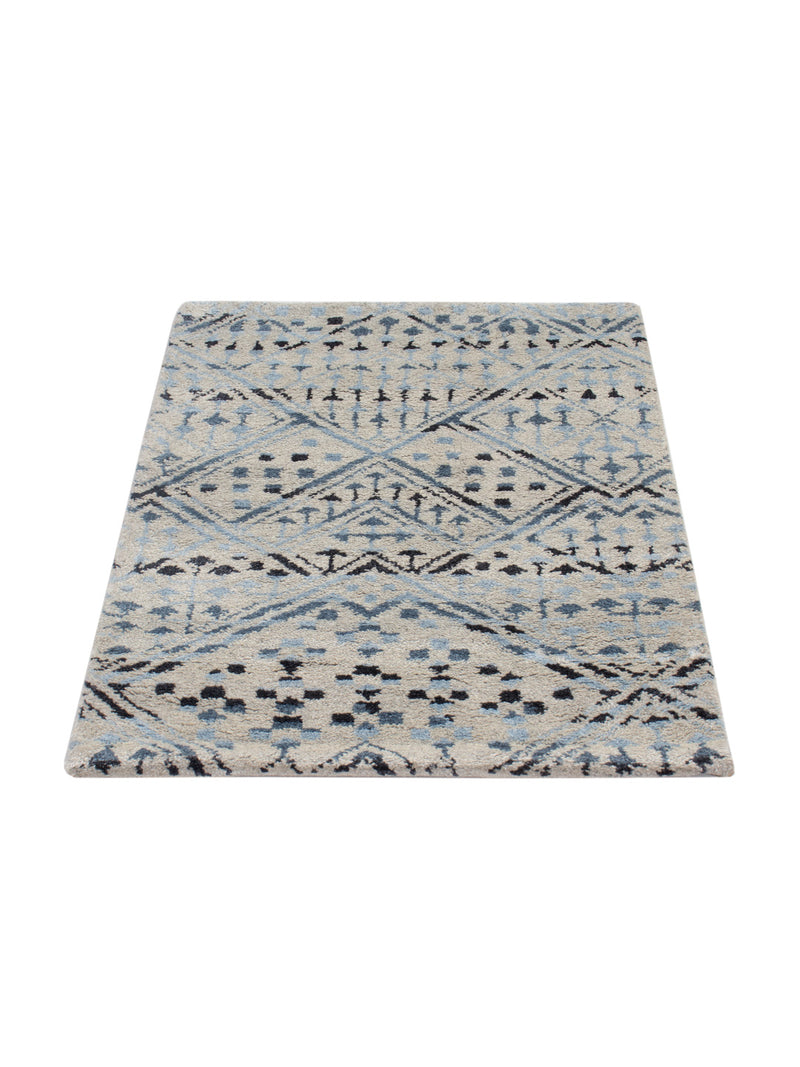 Gabbeh Teppich Indus 90x60cm - Wollteppich