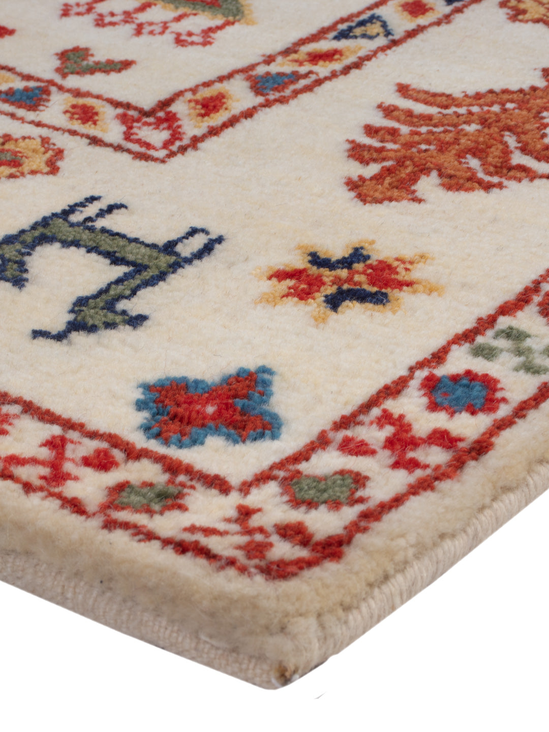 Gabbeh Teppich - Indus - 90 x 60 cm - beige