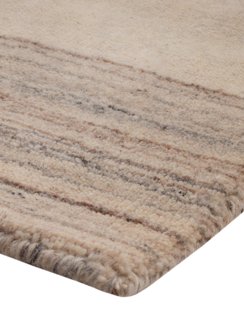 Gabbeh Teppich - Loribaft Softy - 90 x 60 cm - beige