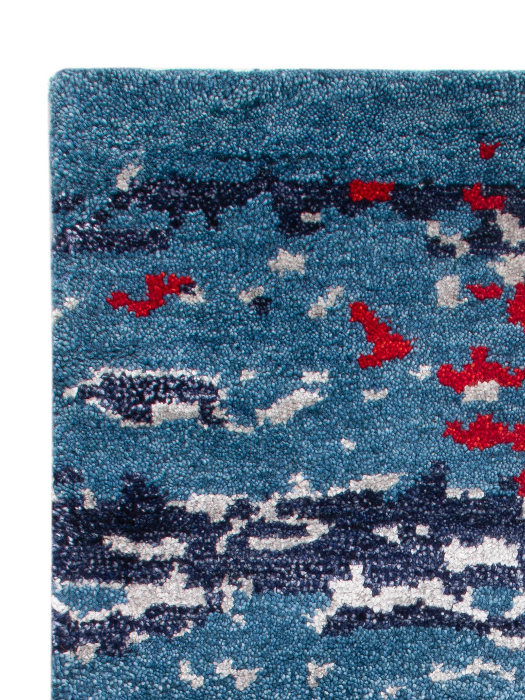 Gabbeh Teppich Indus 90x60cm - Wollteppich