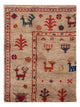 Gabbeh Teppich Indus 90x60cm - Wollteppich