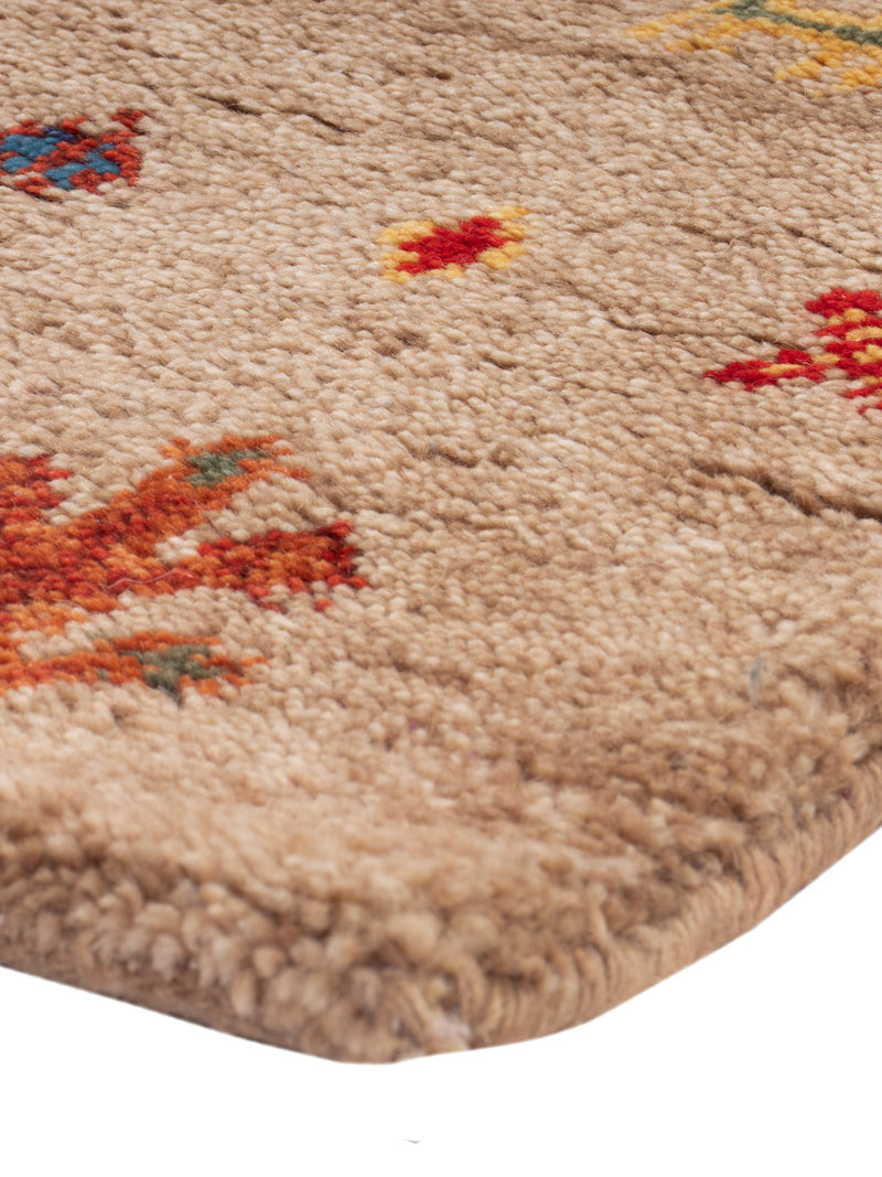 Gabbeh Teppich Indus 90x60cm - Wollteppich