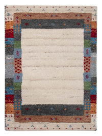 Gabbeh Teppich - Indus - 90 x 60 cm - mehrfarbig