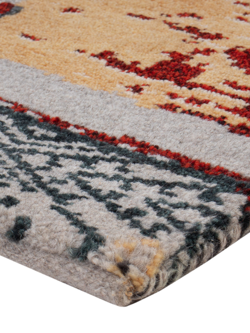 Gabbeh Teppich Indus 90x60cm - Wollteppich