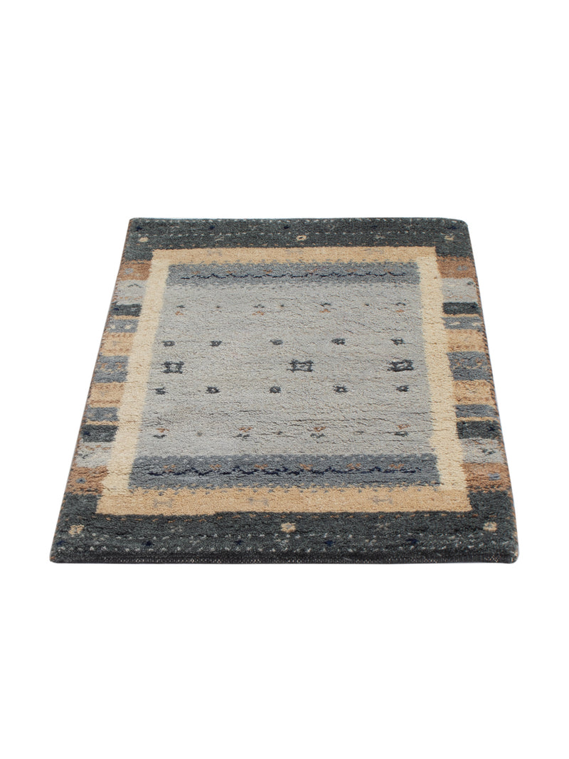 Gabbeh Teppich - Indus - 90 x 60 cm - mehrfarbig