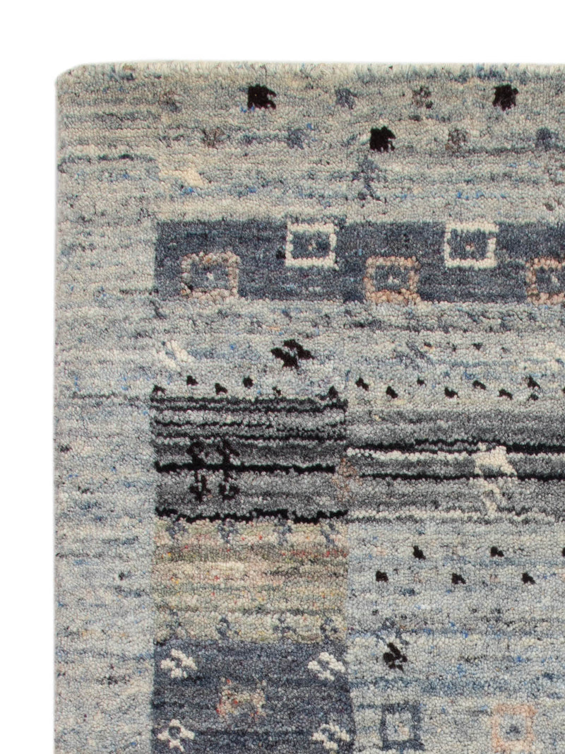 Gabbeh Teppich - Loribaft Softy - 90 x 60 cm - mehrfarbig