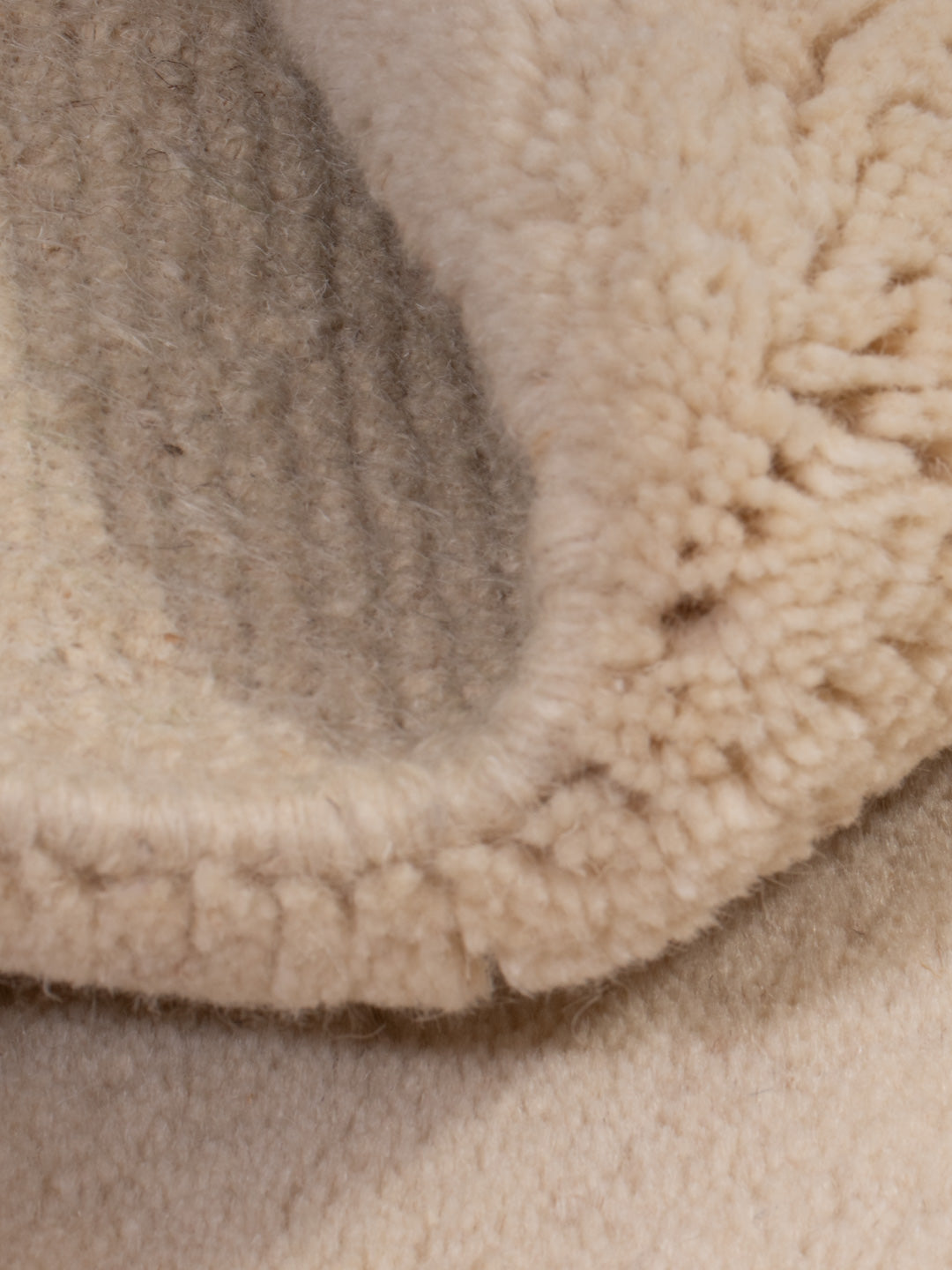 Gabbeh Teppich - Loribaft Softy - 90 x 60 cm - beige