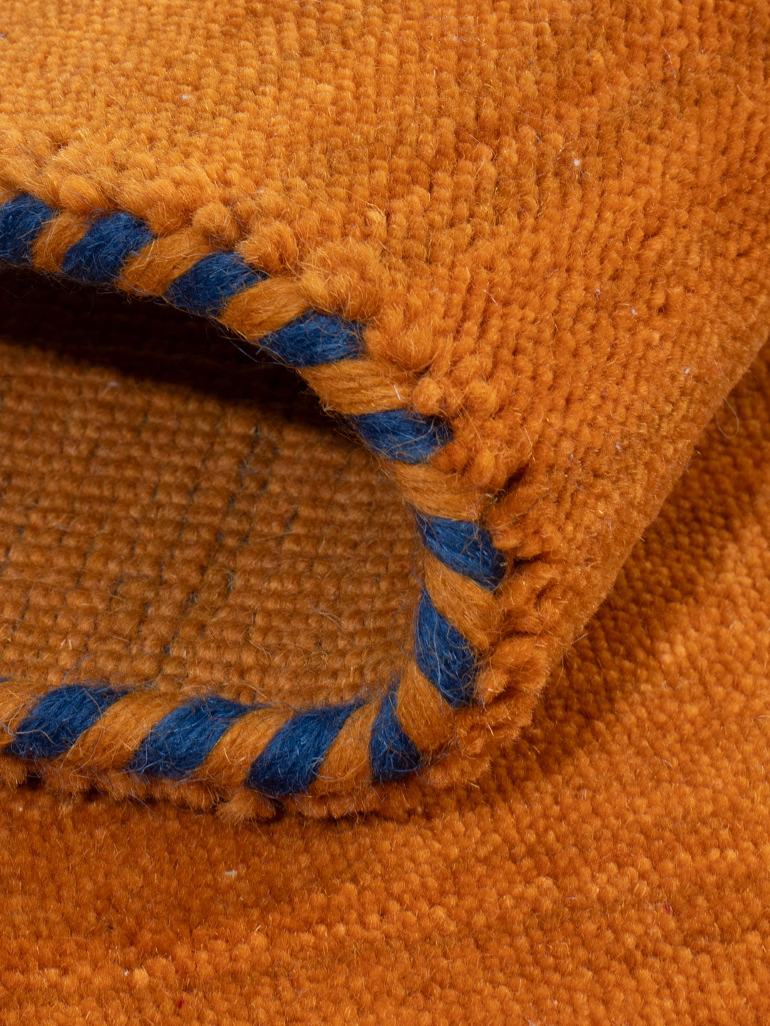 Gabbeh Teppich - Loribaft Softy - 90 x 60 cm - orange