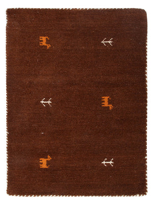 Gabbeh Rug - Loribaft Softy - 90 x 60 cm - caramel