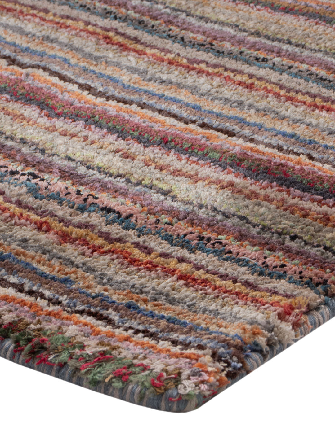Gabbeh Teppich - Loribaft Softy - 150 x 90 cm - mehrfarbig