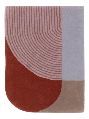 Wool Rug - 90 x 60 cm - caramel