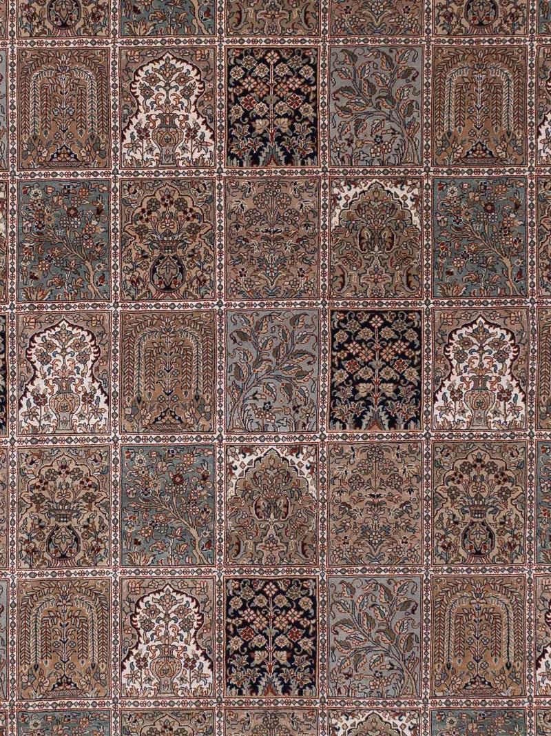 Indo Qom Rug - Oriental Rug