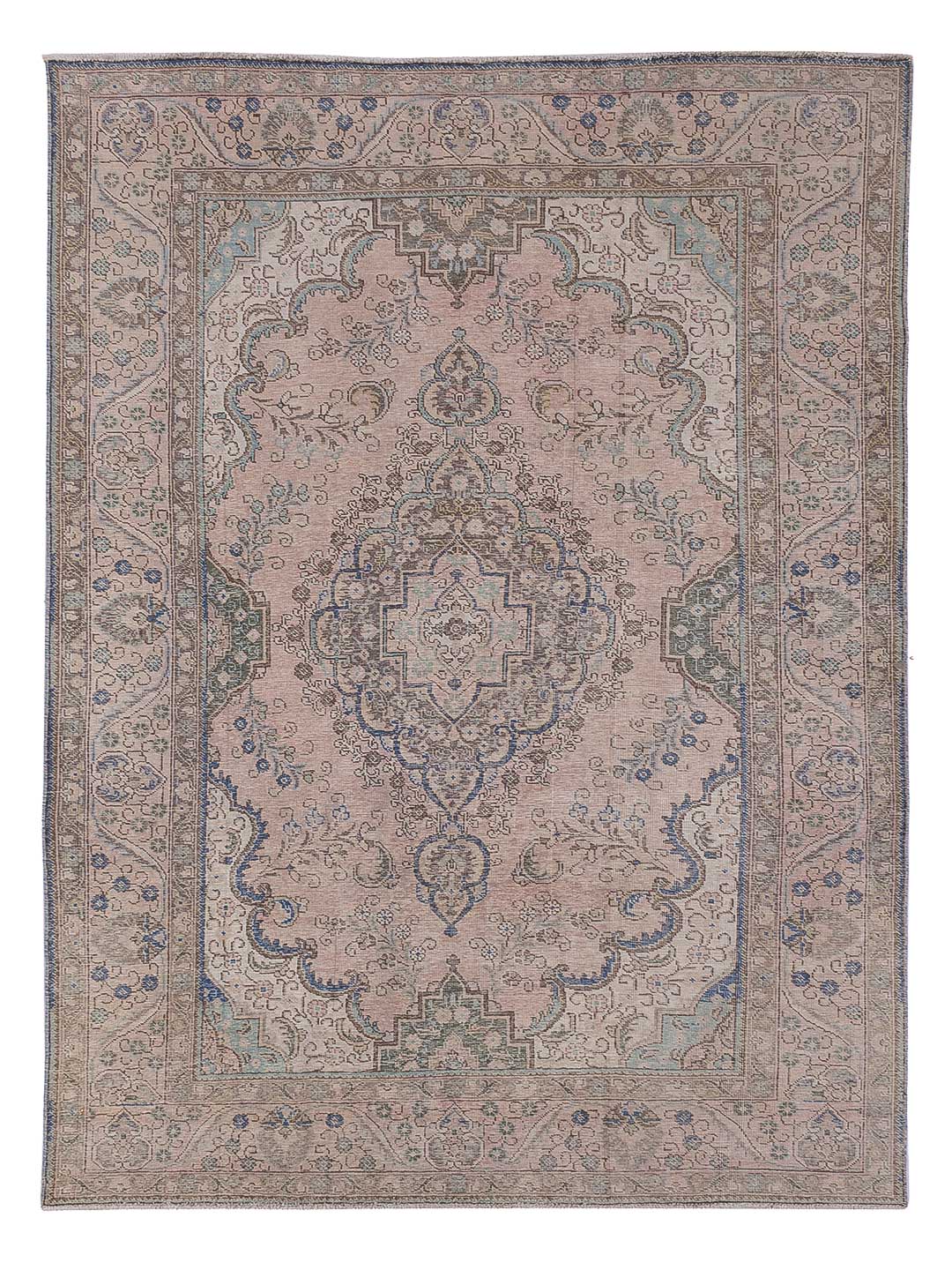 Vintage Teppich - 289 x 187 cm - taupe
