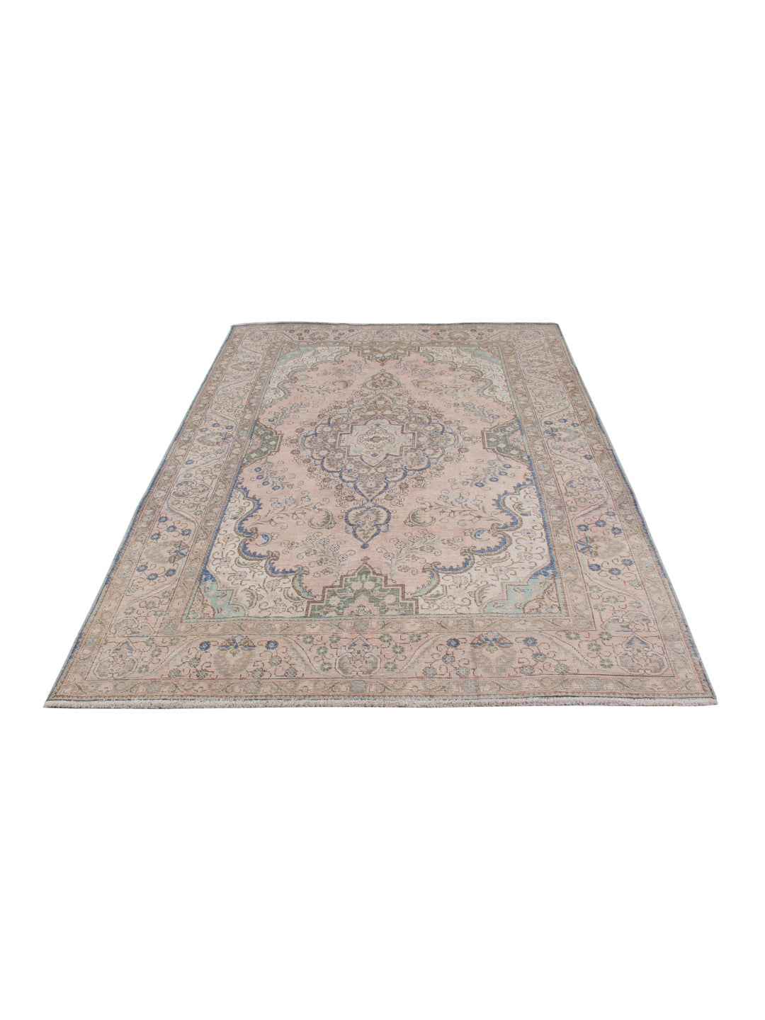 Vintage Teppich - 289 x 187 cm - taupe