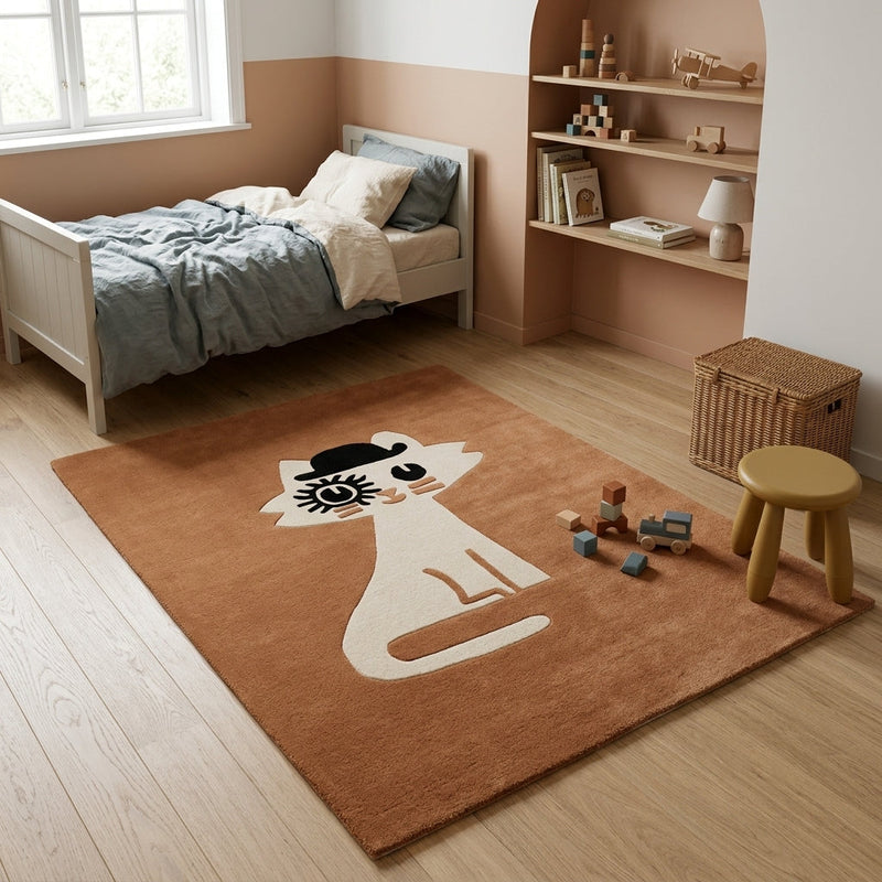 Cat Hut Kids Rug