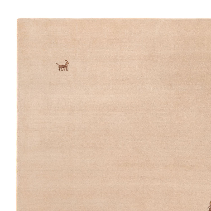 Gabbeh Rug - Softy square  - 250 x 250 cm - beige