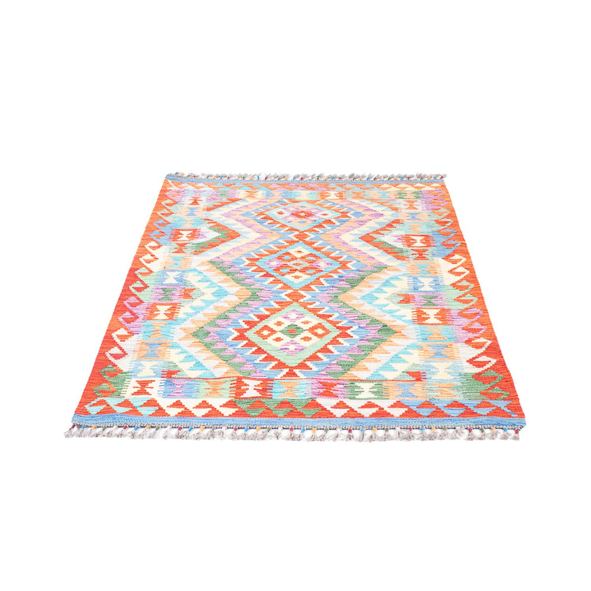 Kelim Rug - Splash - 165 x 100 cm - multicolored