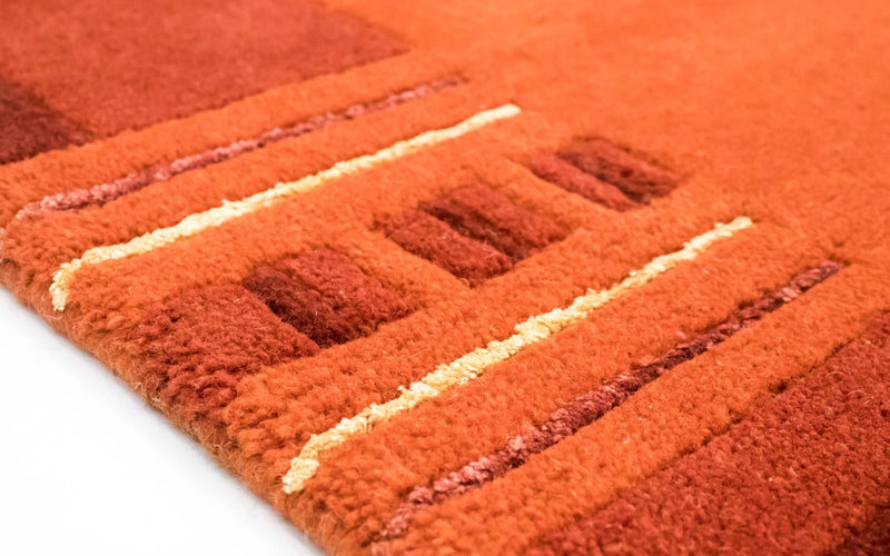 Nepal Rug - 239 x 173 cm - orange
