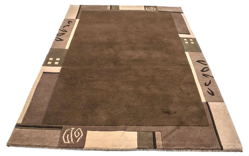 Nepal Rug - 199 x 144 cm - brown