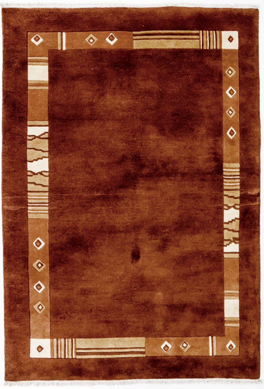 Nepal Rug - 200 x 144 cm - brown